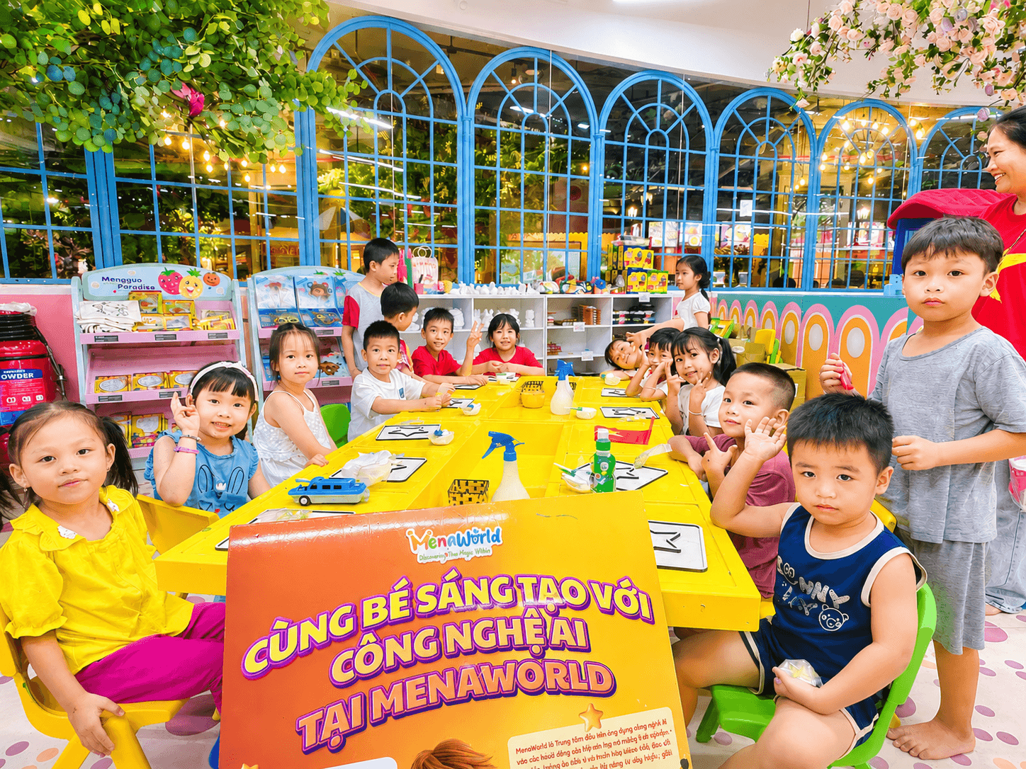 Workshop & Hoạt Náo Cuối Tuần Tại MenaWorld – Nơi Bé Học Hỏi Qua Trải Nghiệm